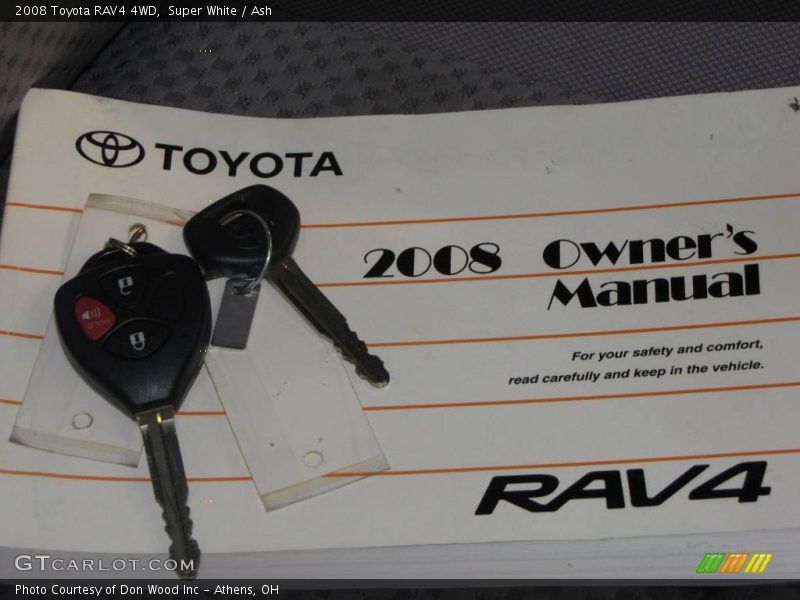 Super White / Ash 2008 Toyota RAV4 4WD