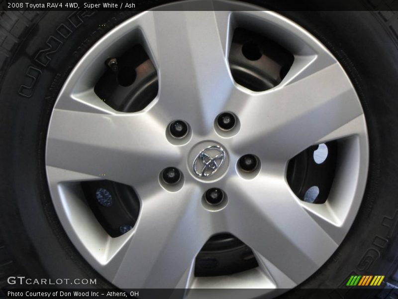 Super White / Ash 2008 Toyota RAV4 4WD