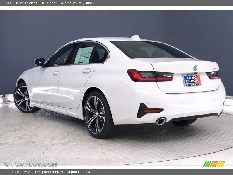 Alpine White / Black 2021 BMW 3 Series 330i Sedan
