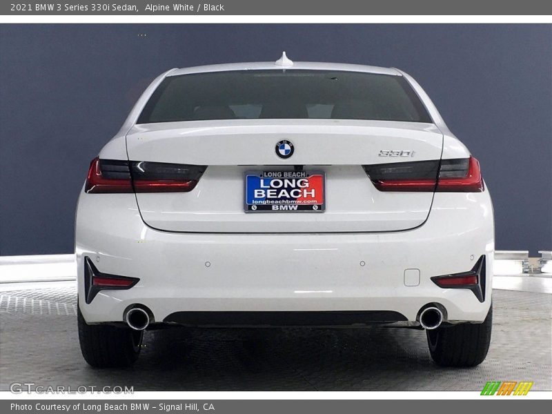 Alpine White / Black 2021 BMW 3 Series 330i Sedan