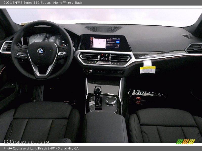 Alpine White / Black 2021 BMW 3 Series 330i Sedan