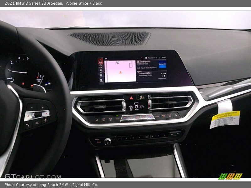 Alpine White / Black 2021 BMW 3 Series 330i Sedan