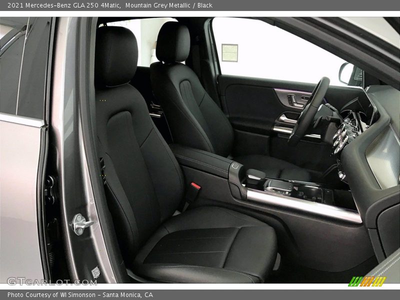 Mountain Grey Metallic / Black 2021 Mercedes-Benz GLA 250 4Matic
