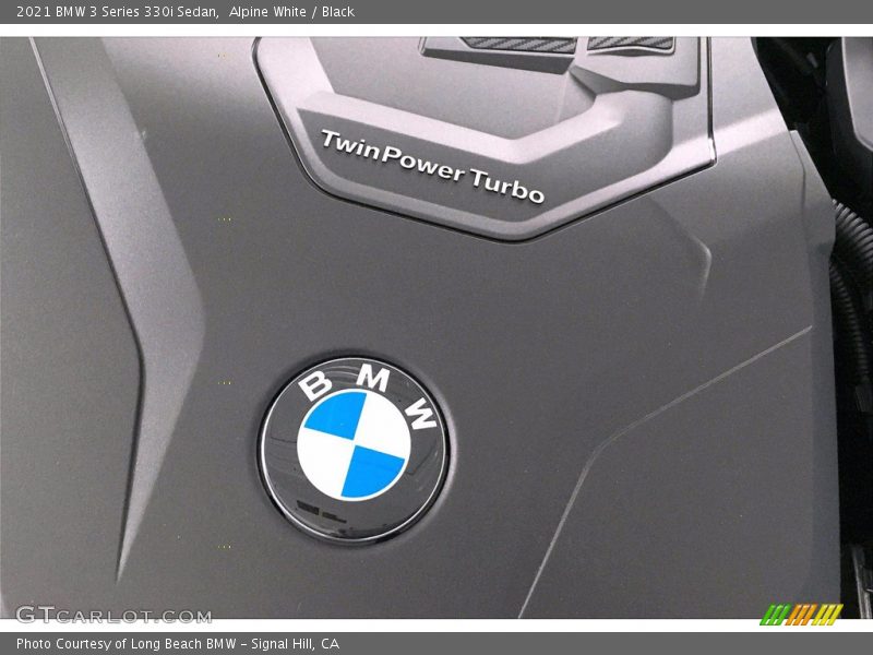 Alpine White / Black 2021 BMW 3 Series 330i Sedan