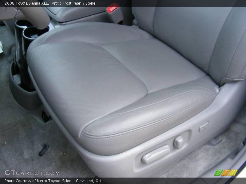 Arctic Frost Pearl / Stone 2008 Toyota Sienna XLE