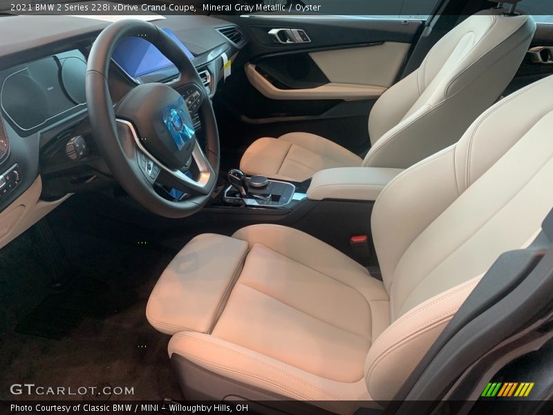  2021 2 Series 228i xDrive Grand Coupe Oyster Interior