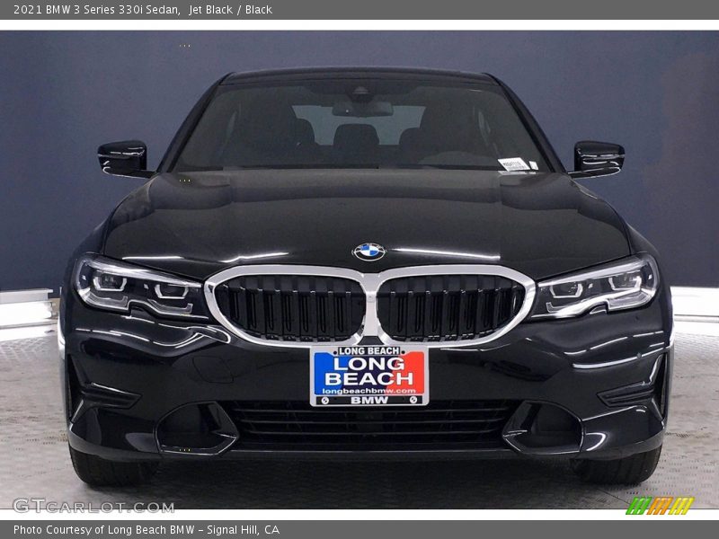 Jet Black / Black 2021 BMW 3 Series 330i Sedan