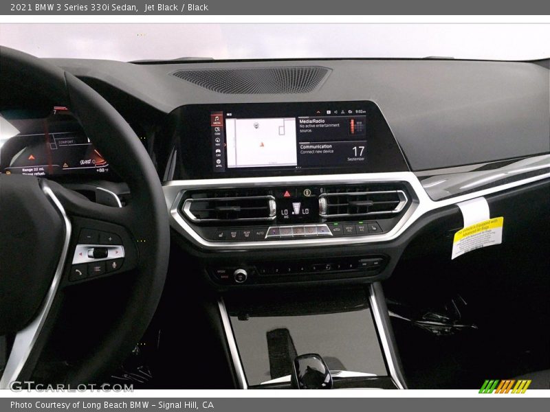 Dashboard of 2021 3 Series 330i Sedan
