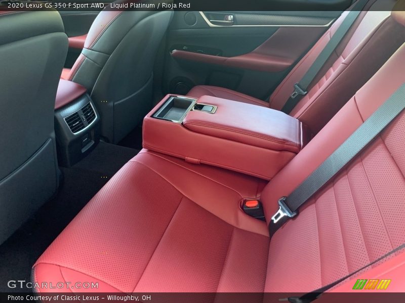 Liquid Platinum / Rioja Red 2020 Lexus GS 350 F Sport AWD