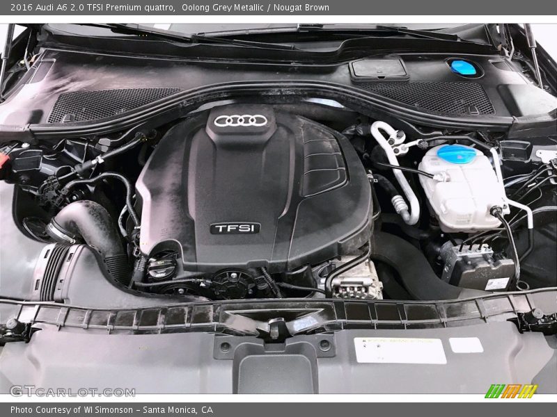  2016 A6 2.0 TFSI Premium quattro Engine - 2.0 Liter TFSI Turbocharged DOHC 16-Valve VVT 4 Cylinder