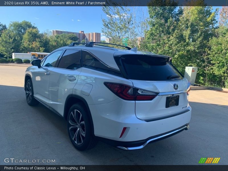 Eminent White Pearl / Parchment 2020 Lexus RX 350L AWD