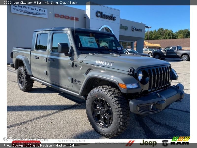 Sting-Gray / Black 2021 Jeep Gladiator Willys 4x4