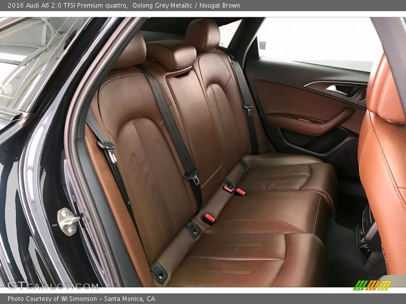 Rear Seat of 2016 A6 2.0 TFSI Premium quattro