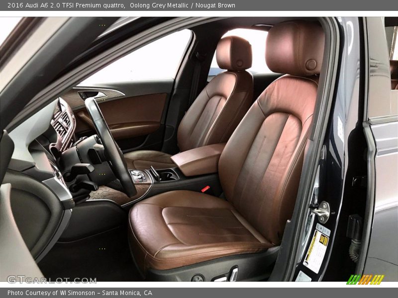 Front Seat of 2016 A6 2.0 TFSI Premium quattro