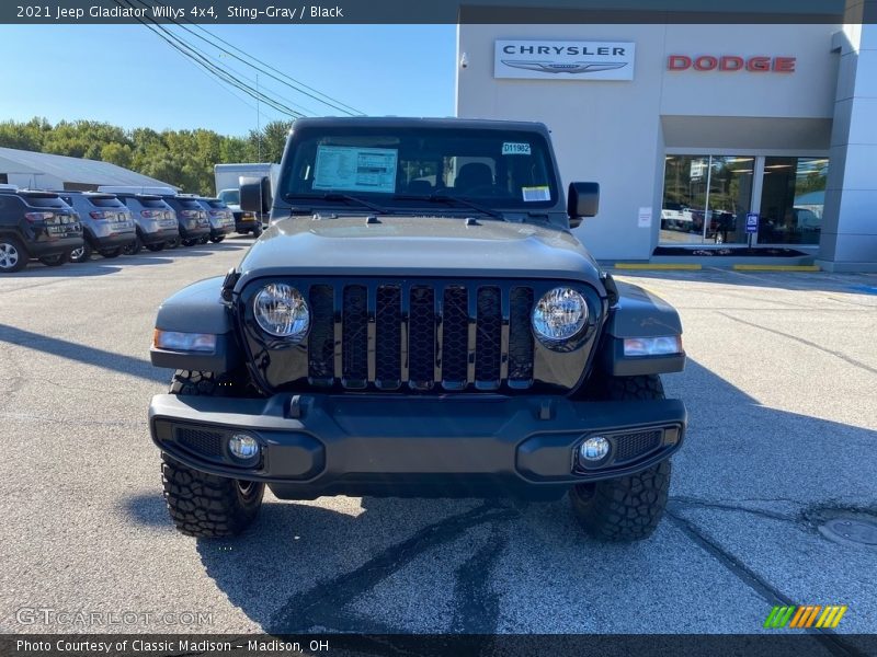 Sting-Gray / Black 2021 Jeep Gladiator Willys 4x4