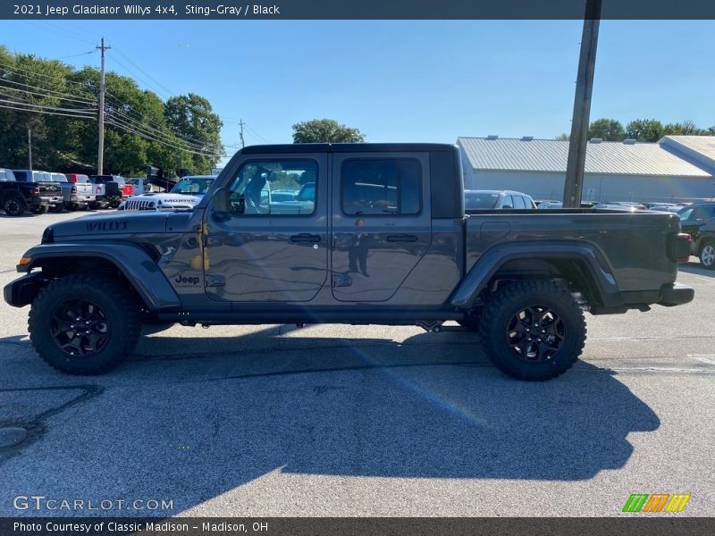 Sting-Gray / Black 2021 Jeep Gladiator Willys 4x4