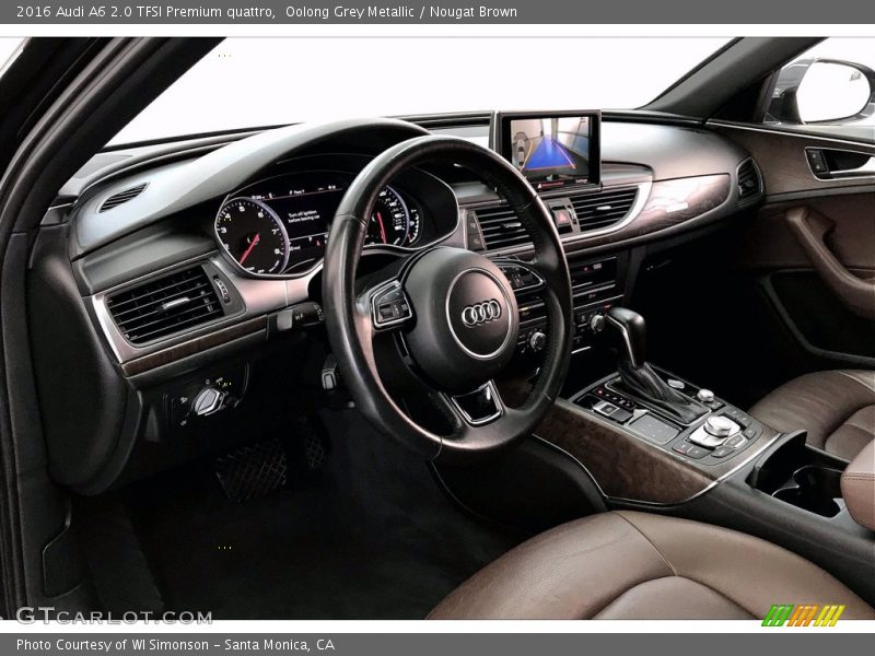 Oolong Grey Metallic / Nougat Brown 2016 Audi A6 2.0 TFSI Premium quattro