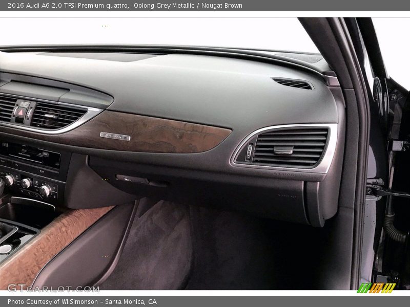 Oolong Grey Metallic / Nougat Brown 2016 Audi A6 2.0 TFSI Premium quattro