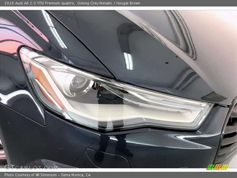 Oolong Grey Metallic / Nougat Brown 2016 Audi A6 2.0 TFSI Premium quattro