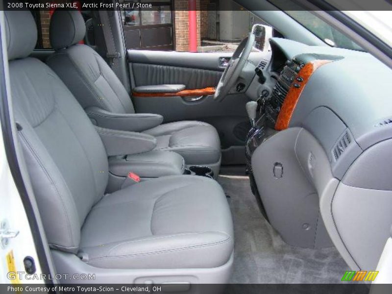 Arctic Frost Pearl / Stone 2008 Toyota Sienna XLE