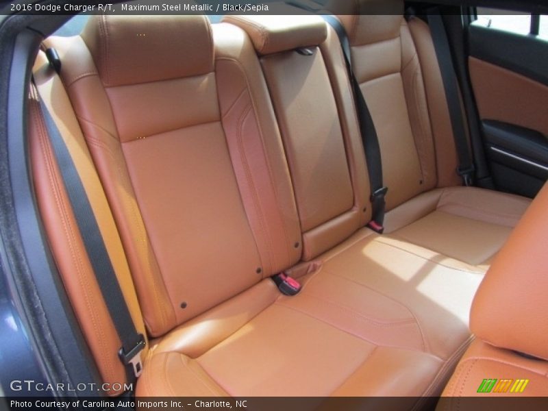 Maximum Steel Metallic / Black/Sepia 2016 Dodge Charger R/T