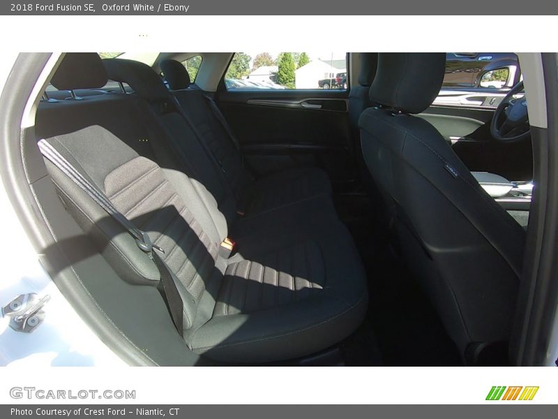 Oxford White / Ebony 2018 Ford Fusion SE