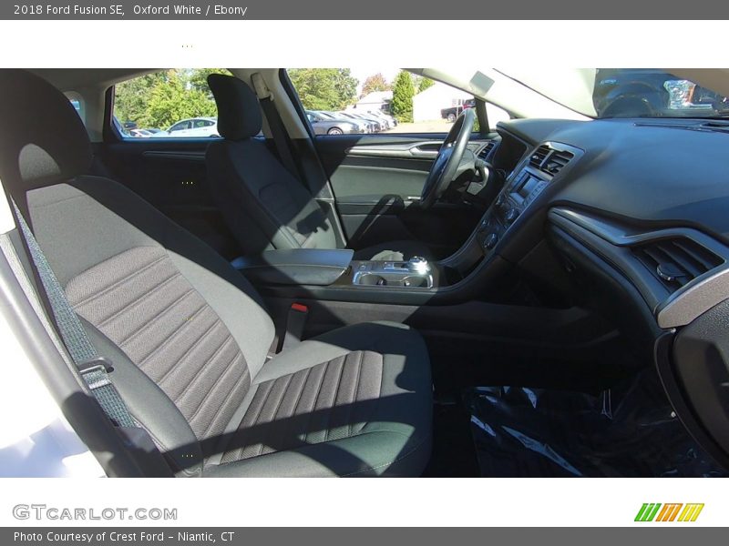 Oxford White / Ebony 2018 Ford Fusion SE