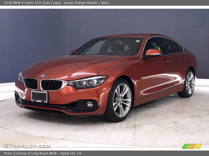  2018 4 Series 430i Gran Coupe Sunset Orange Metallic