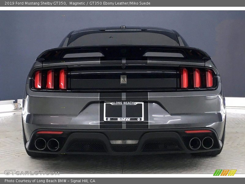 Magnetic / GT350 Ebony Leather/Miko Suede 2019 Ford Mustang Shelby GT350