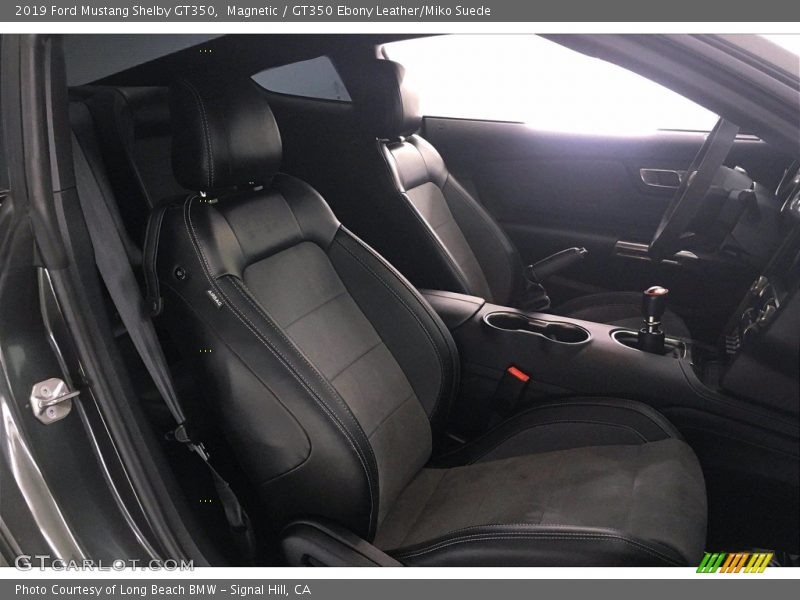 Front Seat of 2019 Mustang Shelby GT350