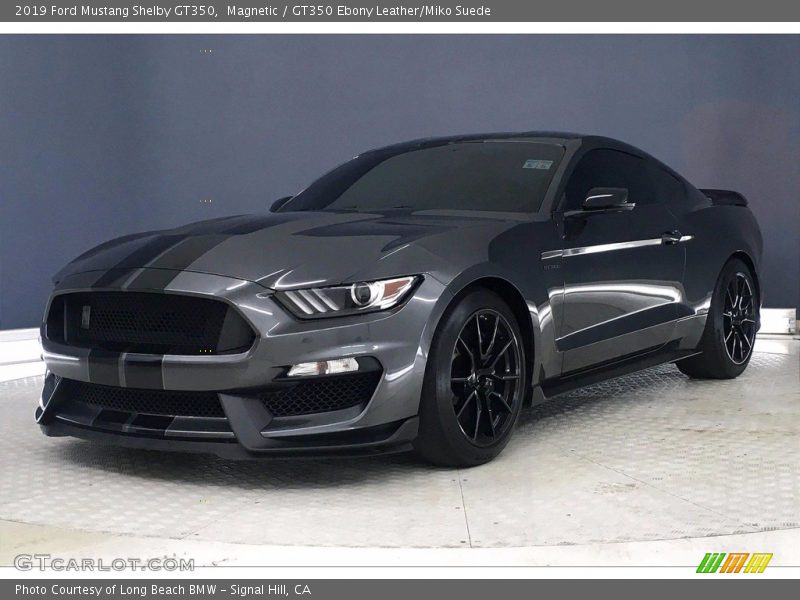 Magnetic / GT350 Ebony Leather/Miko Suede 2019 Ford Mustang Shelby GT350