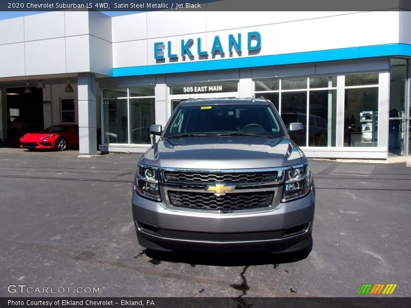 Satin Steel Metallic / Jet Black 2020 Chevrolet Suburban LS 4WD
