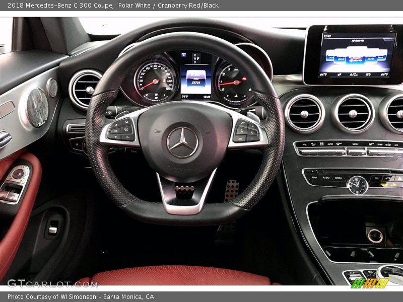 Dashboard of 2018 C 300 Coupe
