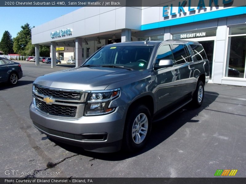 Satin Steel Metallic / Jet Black 2020 Chevrolet Suburban LS 4WD