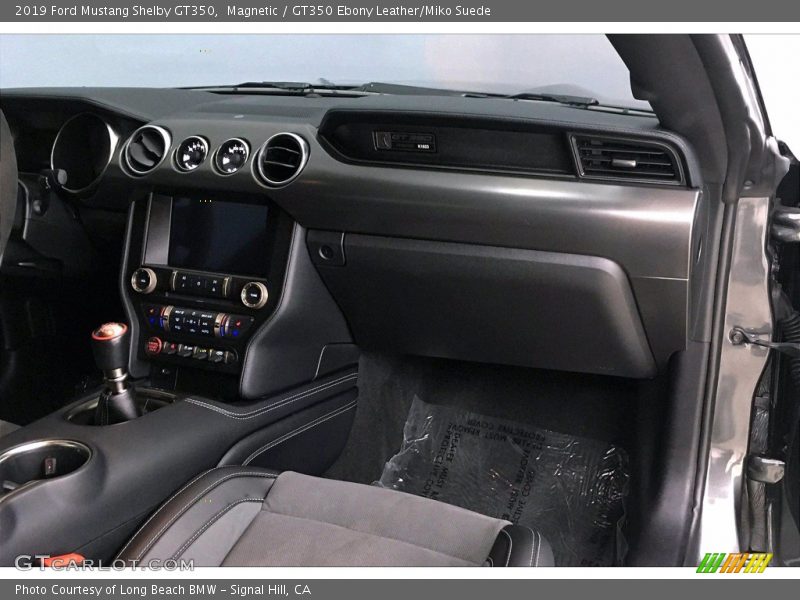 Magnetic / GT350 Ebony Leather/Miko Suede 2019 Ford Mustang Shelby GT350