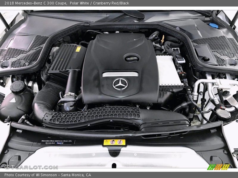  2018 C 300 Coupe Engine - 2.0 Liter Turbocharged DOHC 16-Valve VVT 4 Cylinder