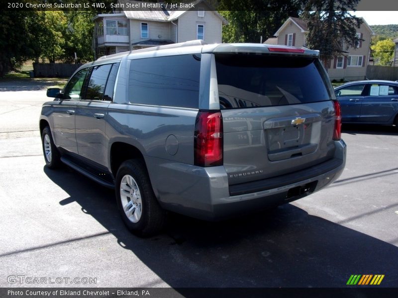 Satin Steel Metallic / Jet Black 2020 Chevrolet Suburban LS 4WD