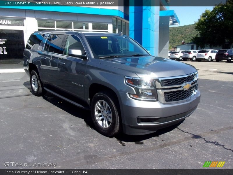 Satin Steel Metallic / Jet Black 2020 Chevrolet Suburban LS 4WD
