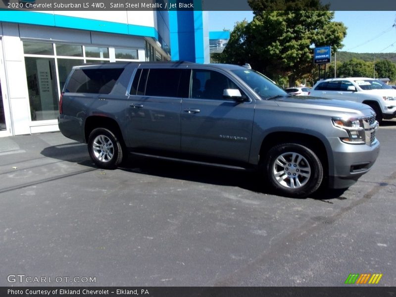 Satin Steel Metallic / Jet Black 2020 Chevrolet Suburban LS 4WD