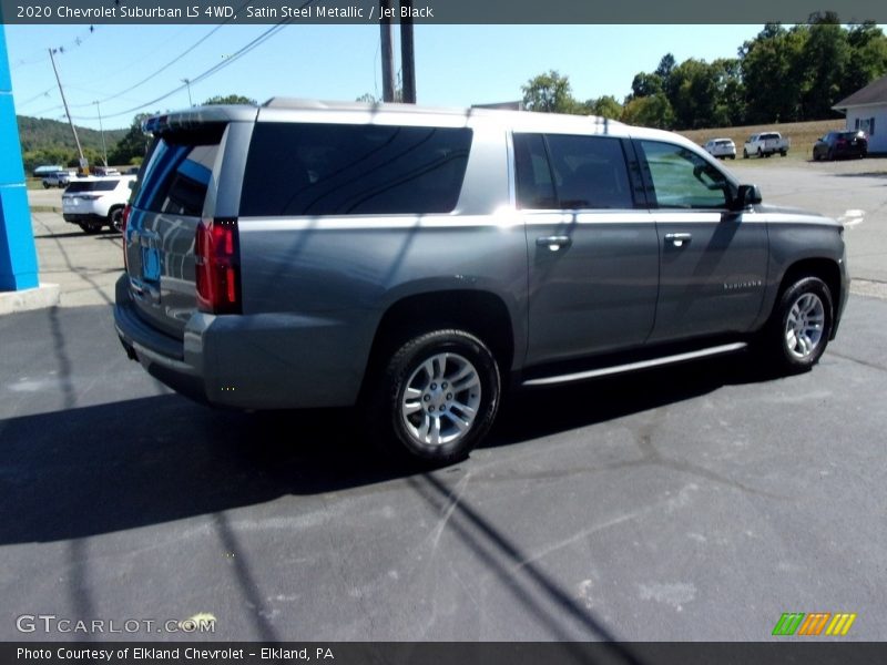 Satin Steel Metallic / Jet Black 2020 Chevrolet Suburban LS 4WD