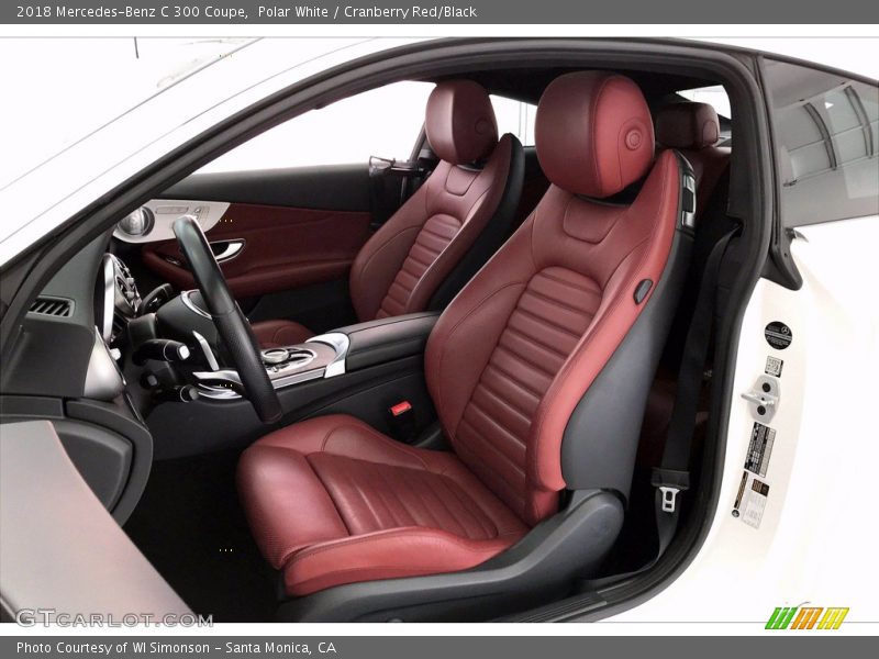 Front Seat of 2018 C 300 Coupe