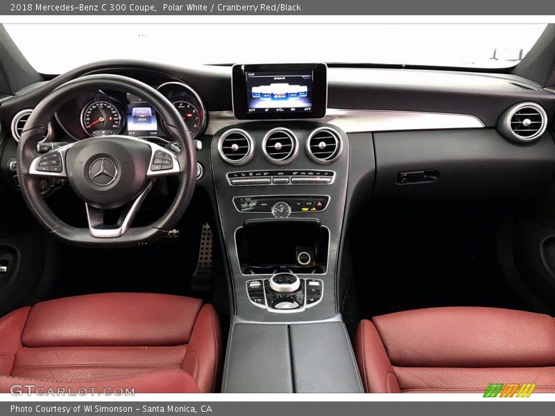 Dashboard of 2018 C 300 Coupe