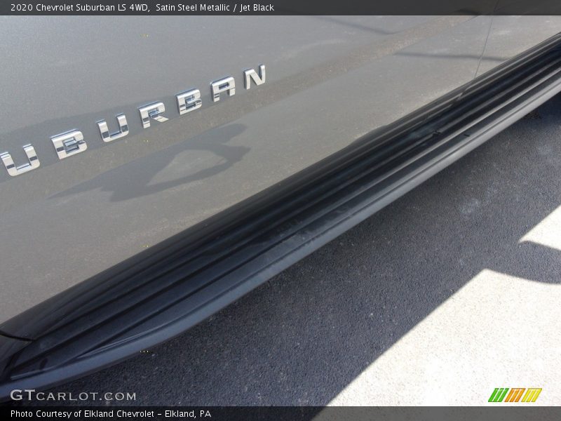 Satin Steel Metallic / Jet Black 2020 Chevrolet Suburban LS 4WD