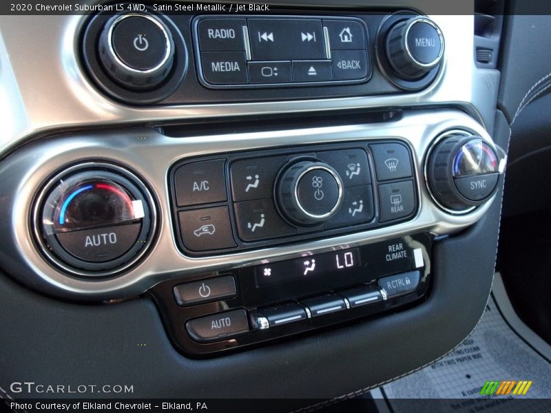 Satin Steel Metallic / Jet Black 2020 Chevrolet Suburban LS 4WD