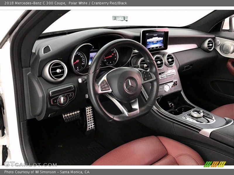 Cranberry Red/Black Interior - 2018 C 300 Coupe 