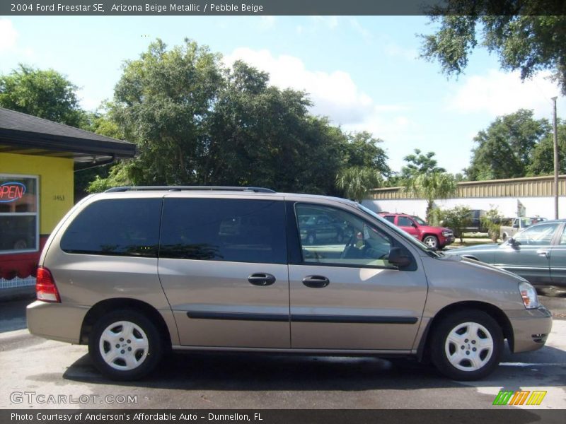 Arizona Beige Metallic / Pebble Beige 2004 Ford Freestar SE