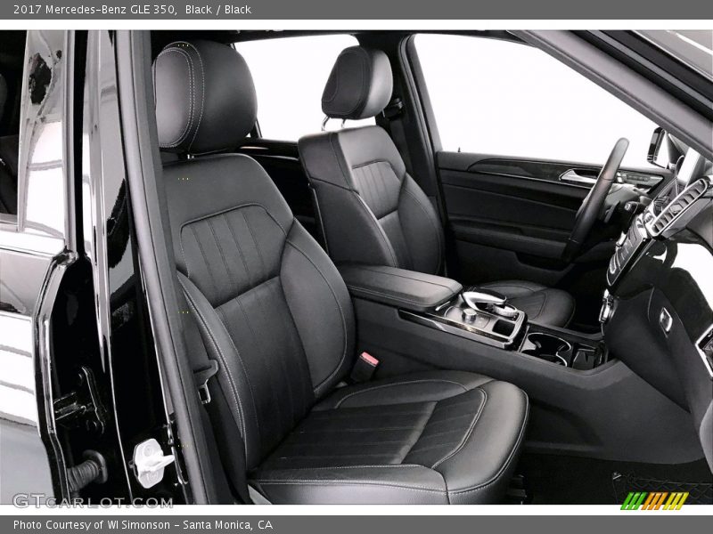 Black / Black 2017 Mercedes-Benz GLE 350