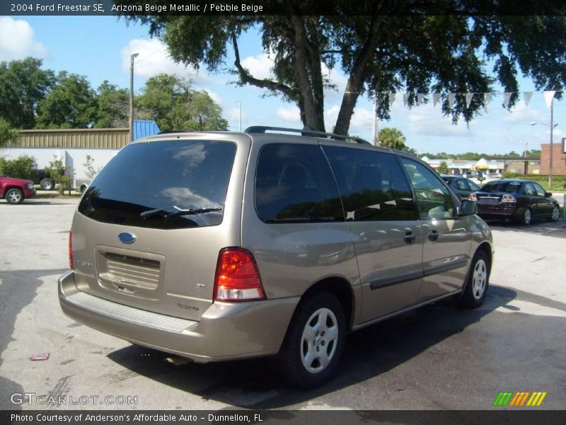 Arizona Beige Metallic / Pebble Beige 2004 Ford Freestar SE