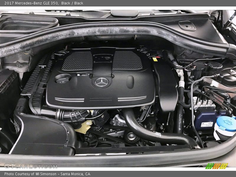 Black / Black 2017 Mercedes-Benz GLE 350