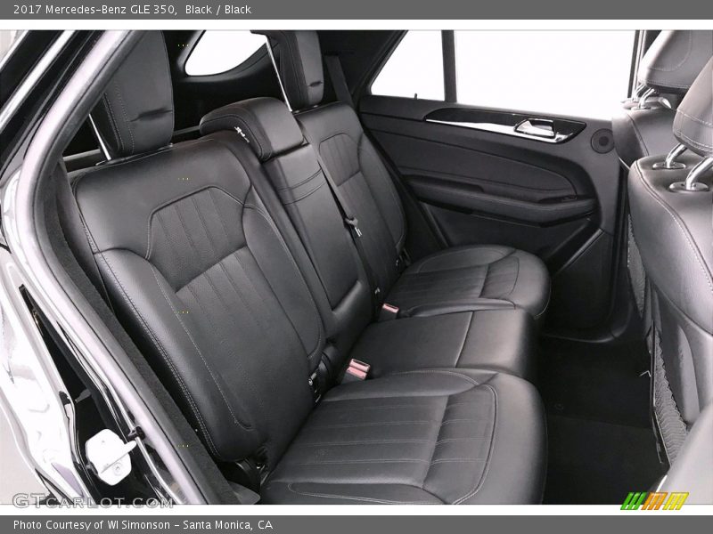 Black / Black 2017 Mercedes-Benz GLE 350
